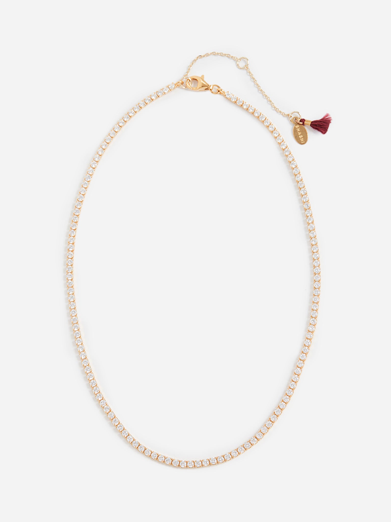 Shashi Tennis Diamond Necklace - Saint Bernard
