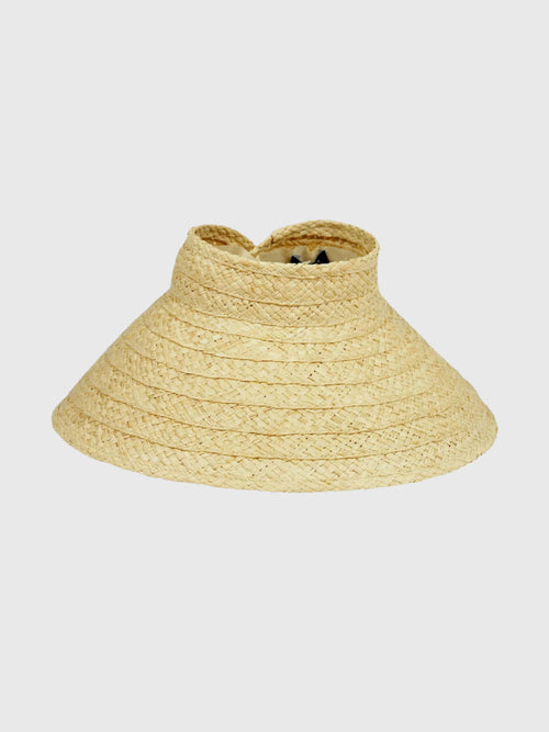 Hat Attack Women's Roll Up Visor - Saint Bernard