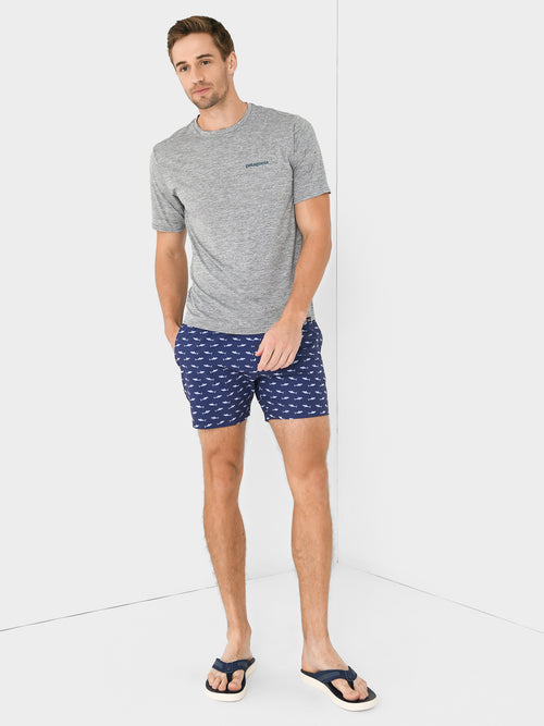 Bermies Men's Shark Attack Swim Trunk