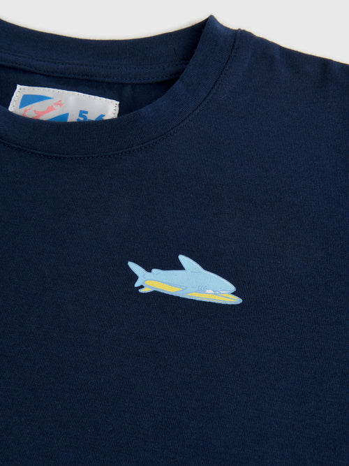 Bermies Boys' Shark Table Tee