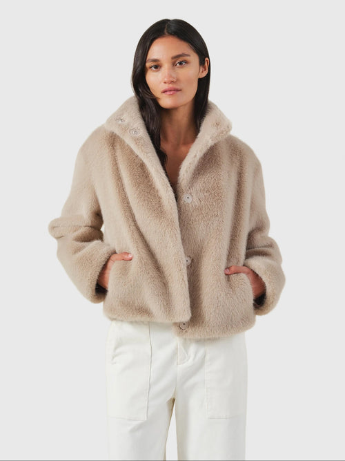 Velvet Women's Sheena Faux Fur Jacket