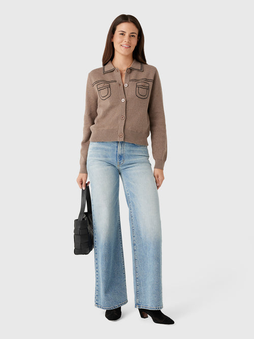 27 Miles Women's Shirley Cardigan - Saint Bernard