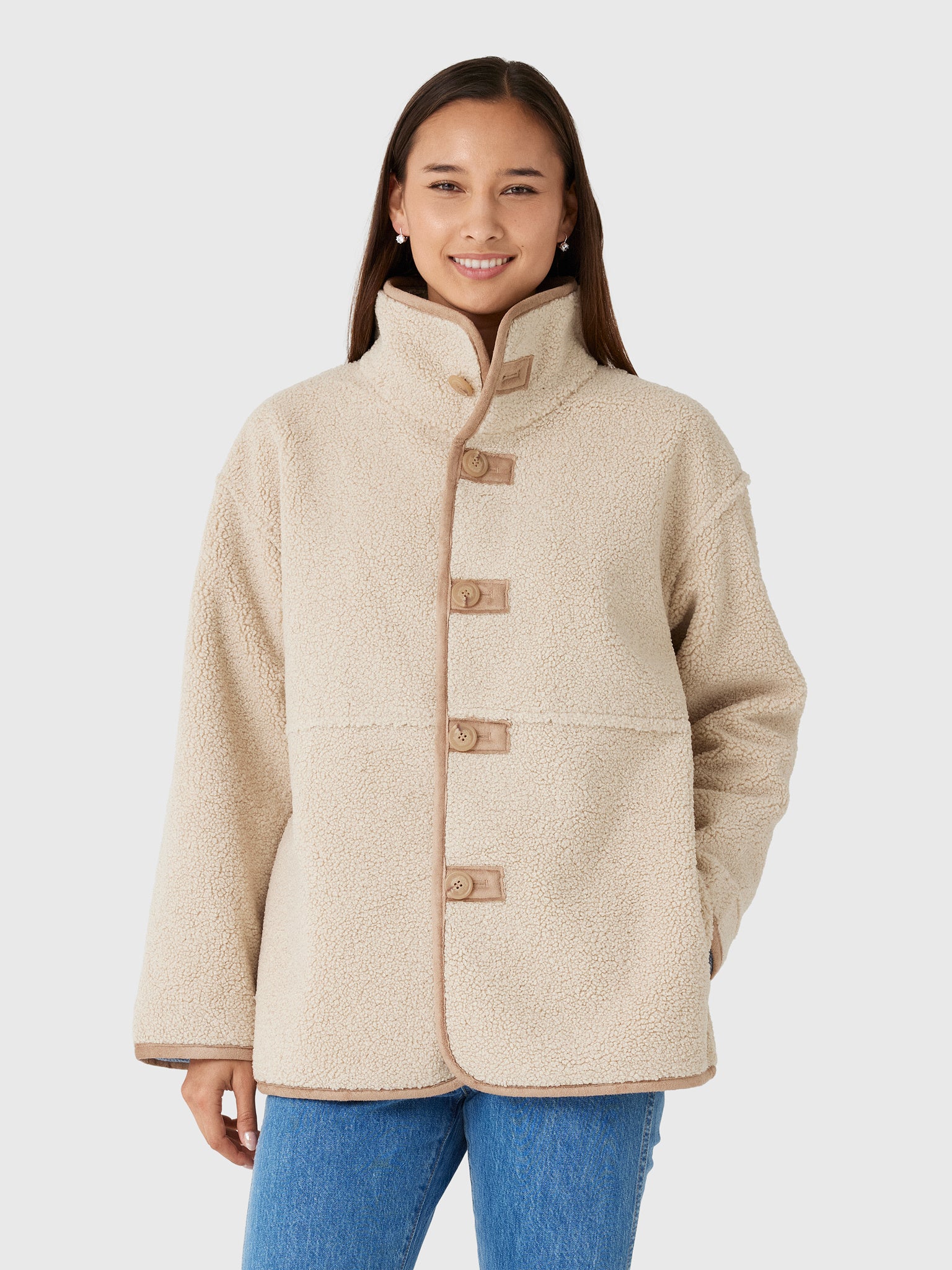 Velvet Women's Shona Sherpa Reversible Jacket - Saint Bernard