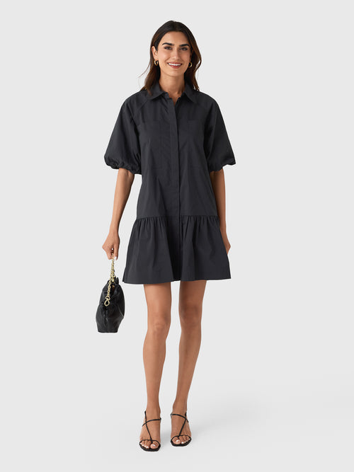 Simkhai Women's Crissy Cotton Poplin Dress