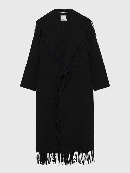 Simkhai Women's Carrie Fringe Robe Coat