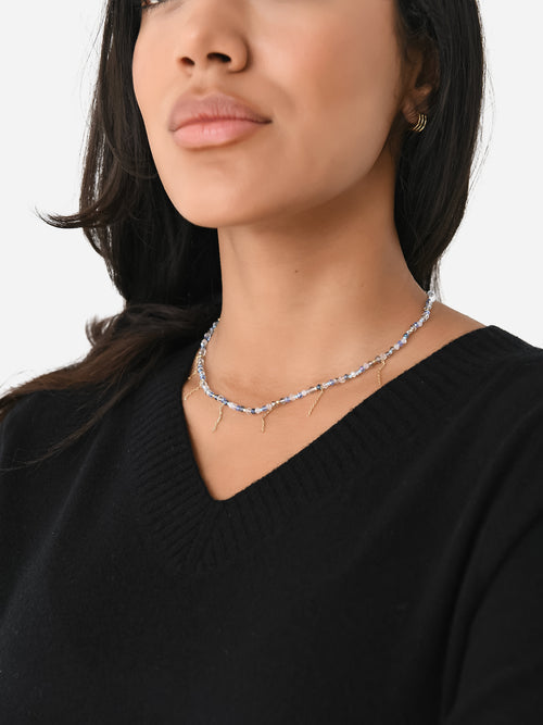 Anni Lu Women's Silver Lining Necklace