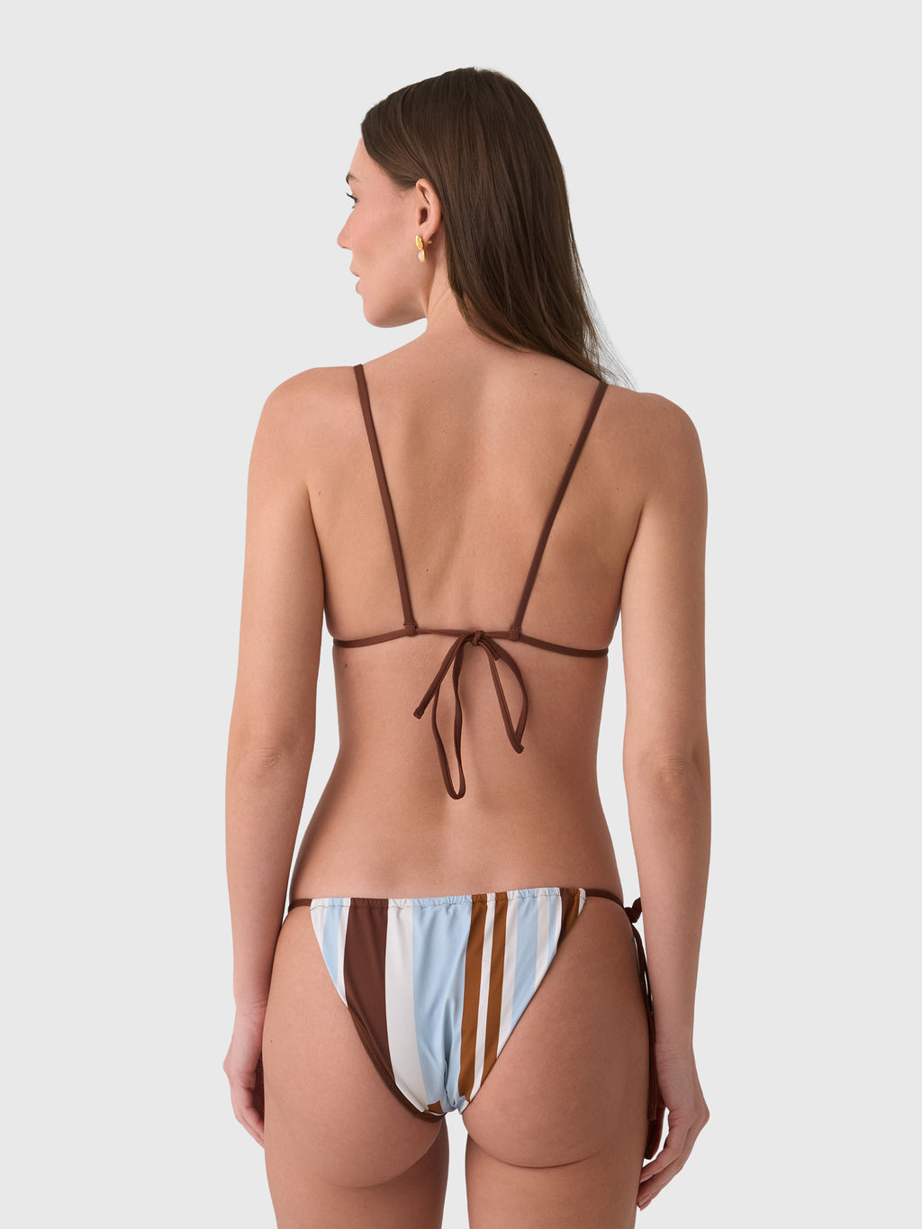 SIR. Women's Marais String Triangle Bikini Top - Saint Bernard