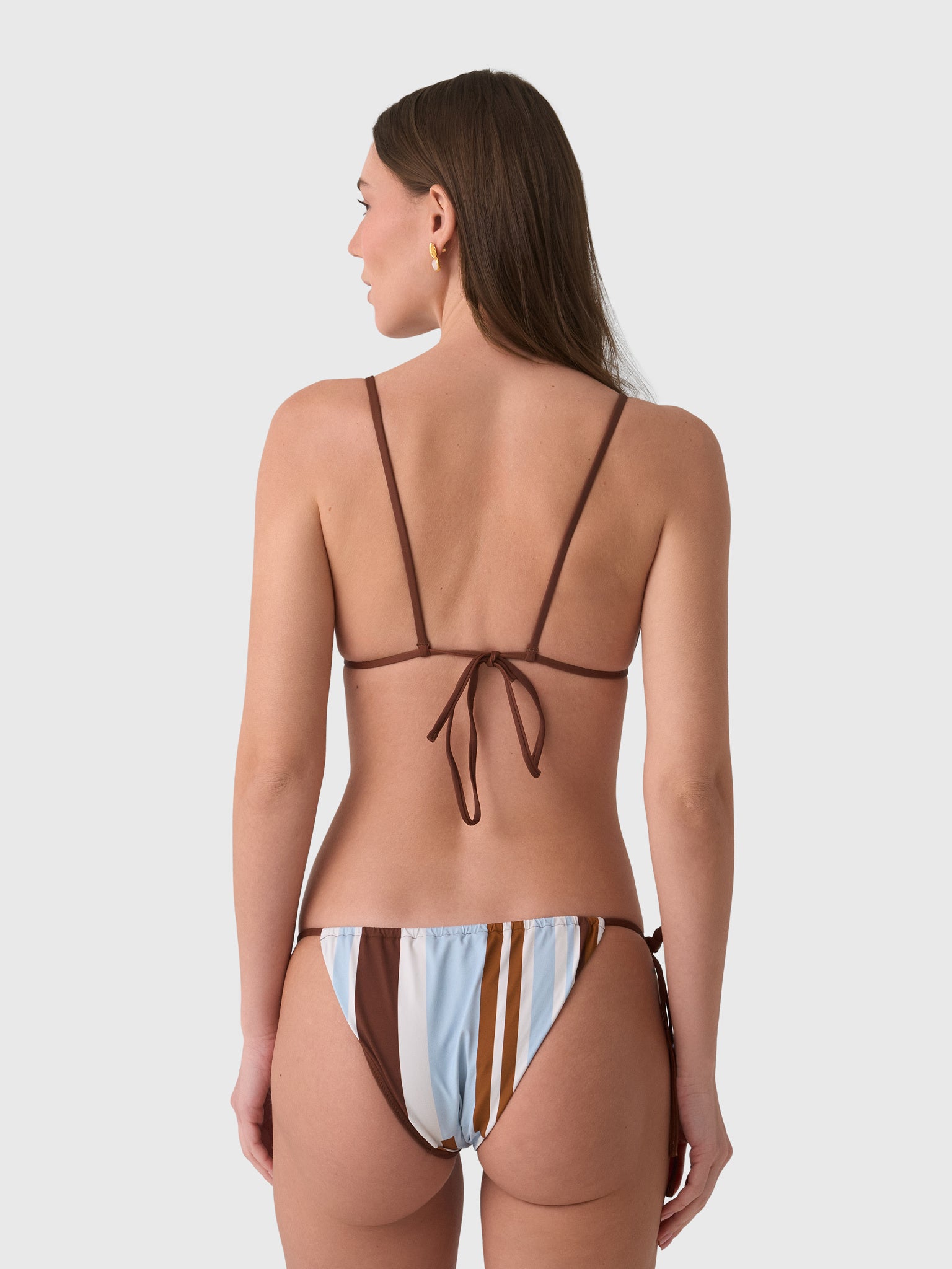 SIR. Women's Marais String Triangle Bikini Top - Saint Bernard