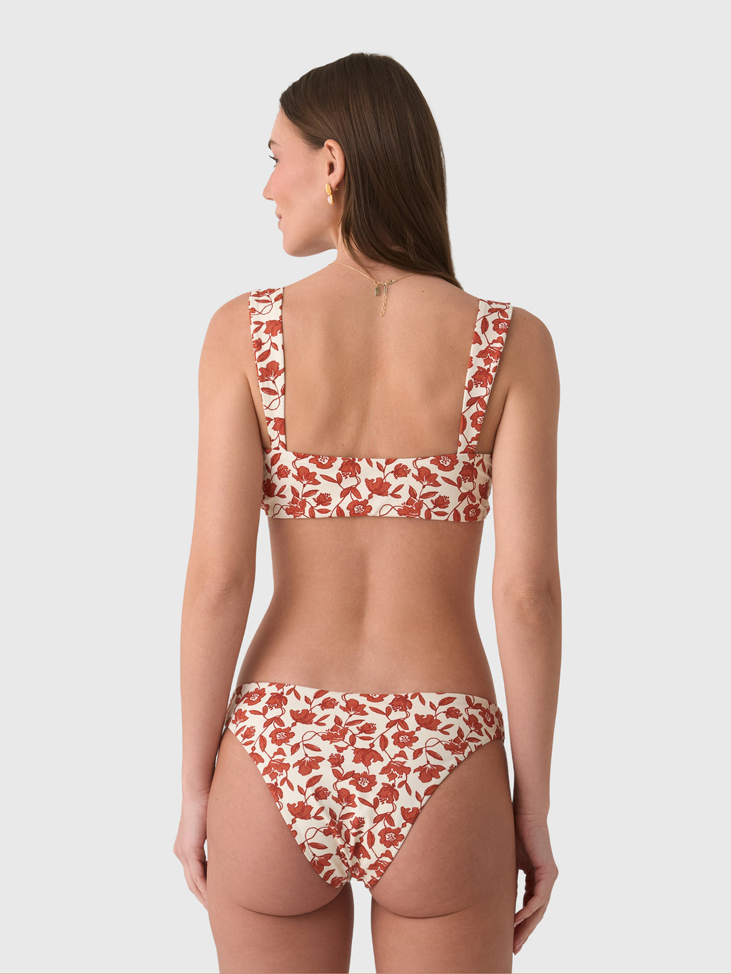 SIR. Women's Chloe Shaped Bandeau Bikini Top - Saint Bernard