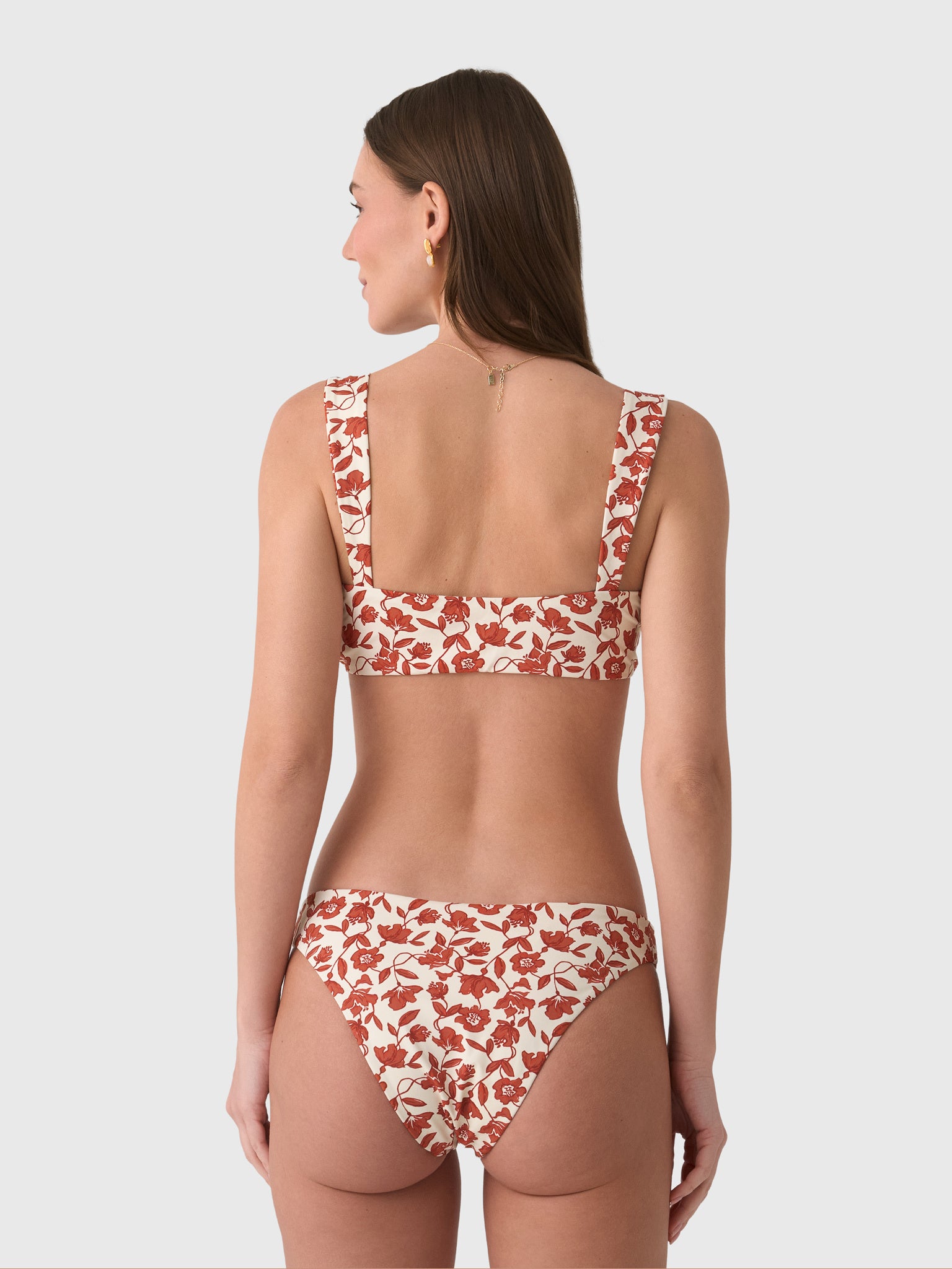 SIR. Women's Chloe Shaped Bandeau Bikini Top - Saint Bernard