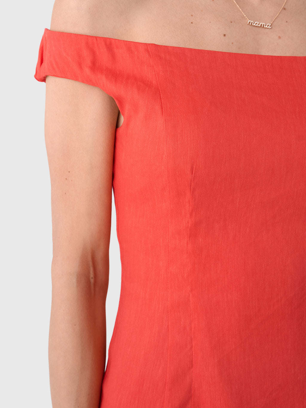 SIR. Women's Elodie Off Shoulder Mini Dress - Saint Bernard
