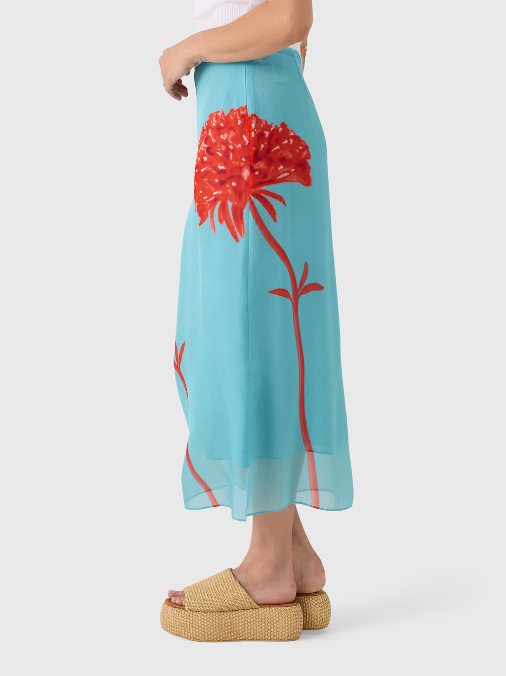 SIR. Women's Amelie Midi Skirt - Saint Bernard