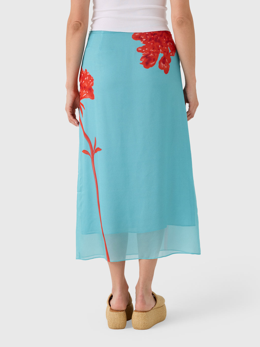 SIR. Women's Amelie Midi Skirt - Saint Bernard