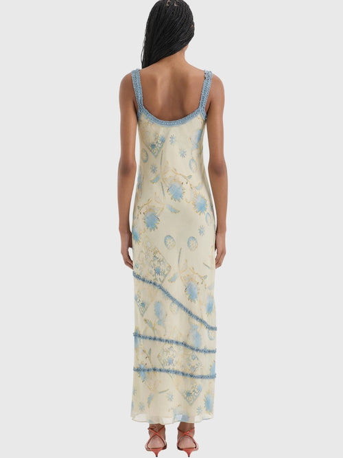 SIR. Women's Cecile Ruffle Slip Dress