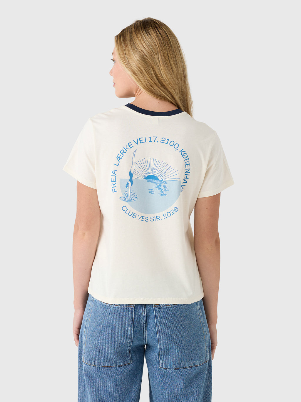 SIR. Women's Yes Sir Crew Neck Tee