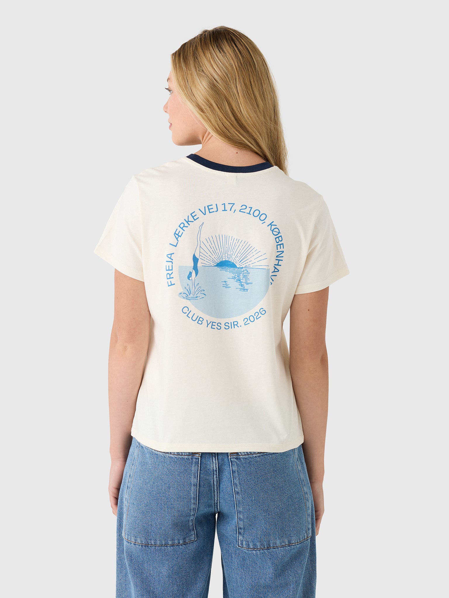 SIR. Women's Yes Sir Crew Neck Tee
