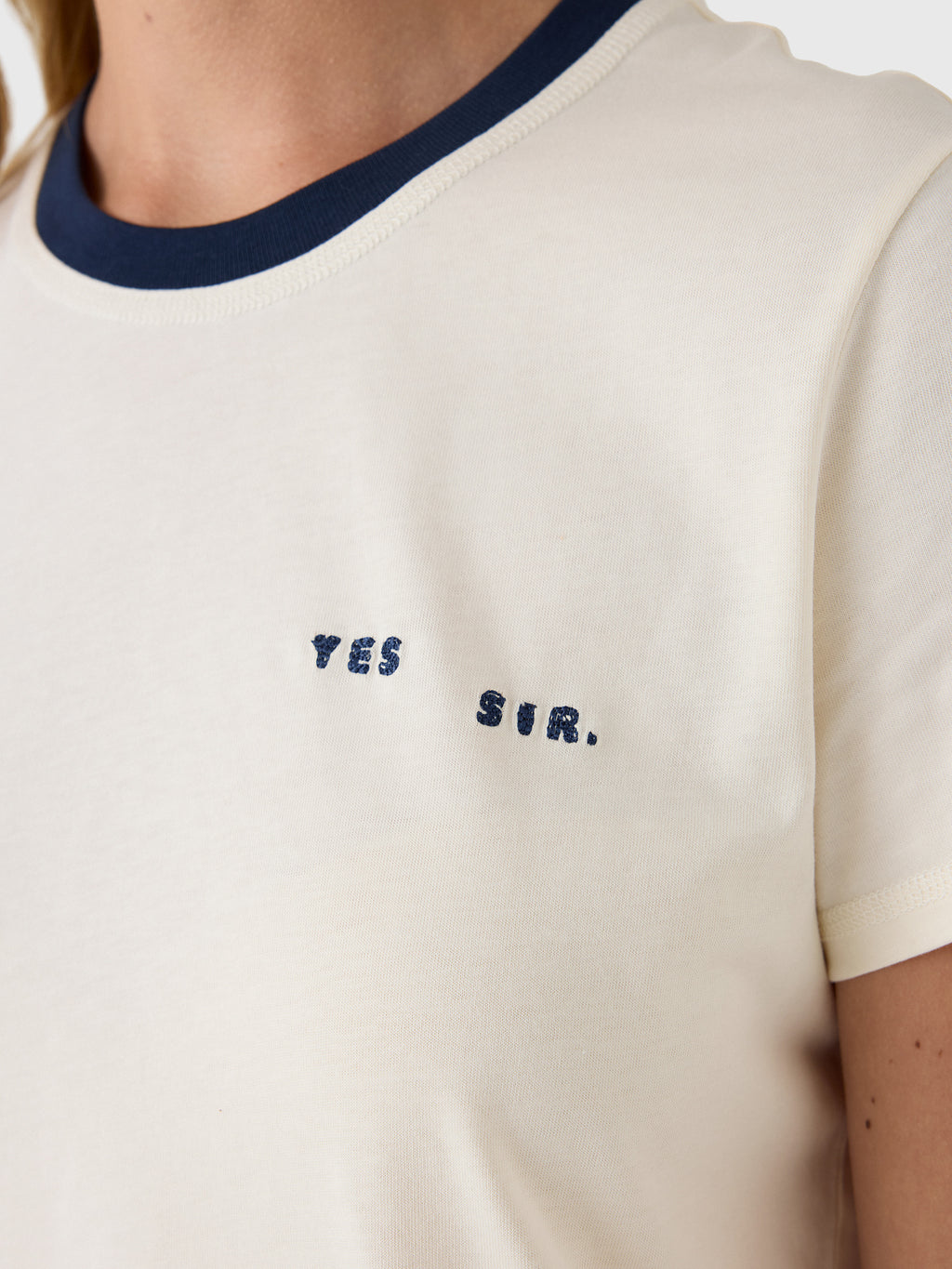 SIR. Women's Yes Sir Crew Neck Tee
