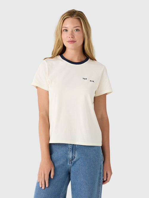 SIR. Women's Yes Sir Crew Neck Tee