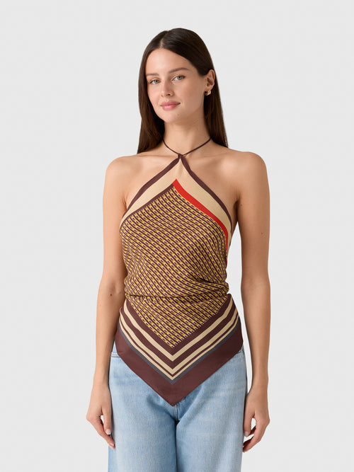 SIR. Women's Cooper Scarf Top
