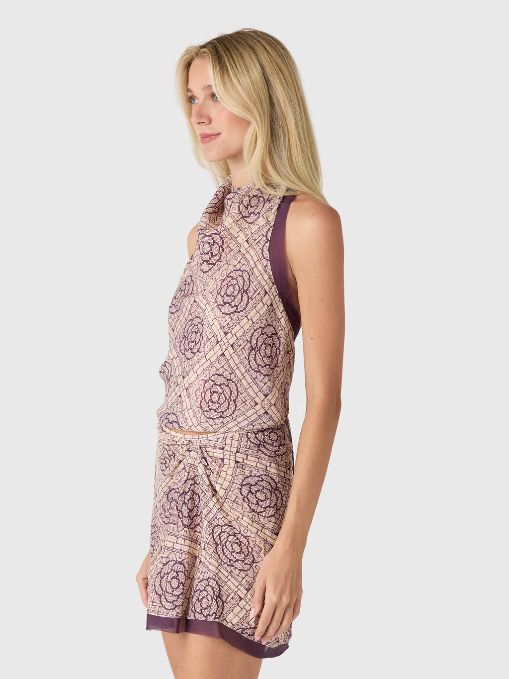 SIR. Women's Mireli Halter Tie Top - Saint Bernard