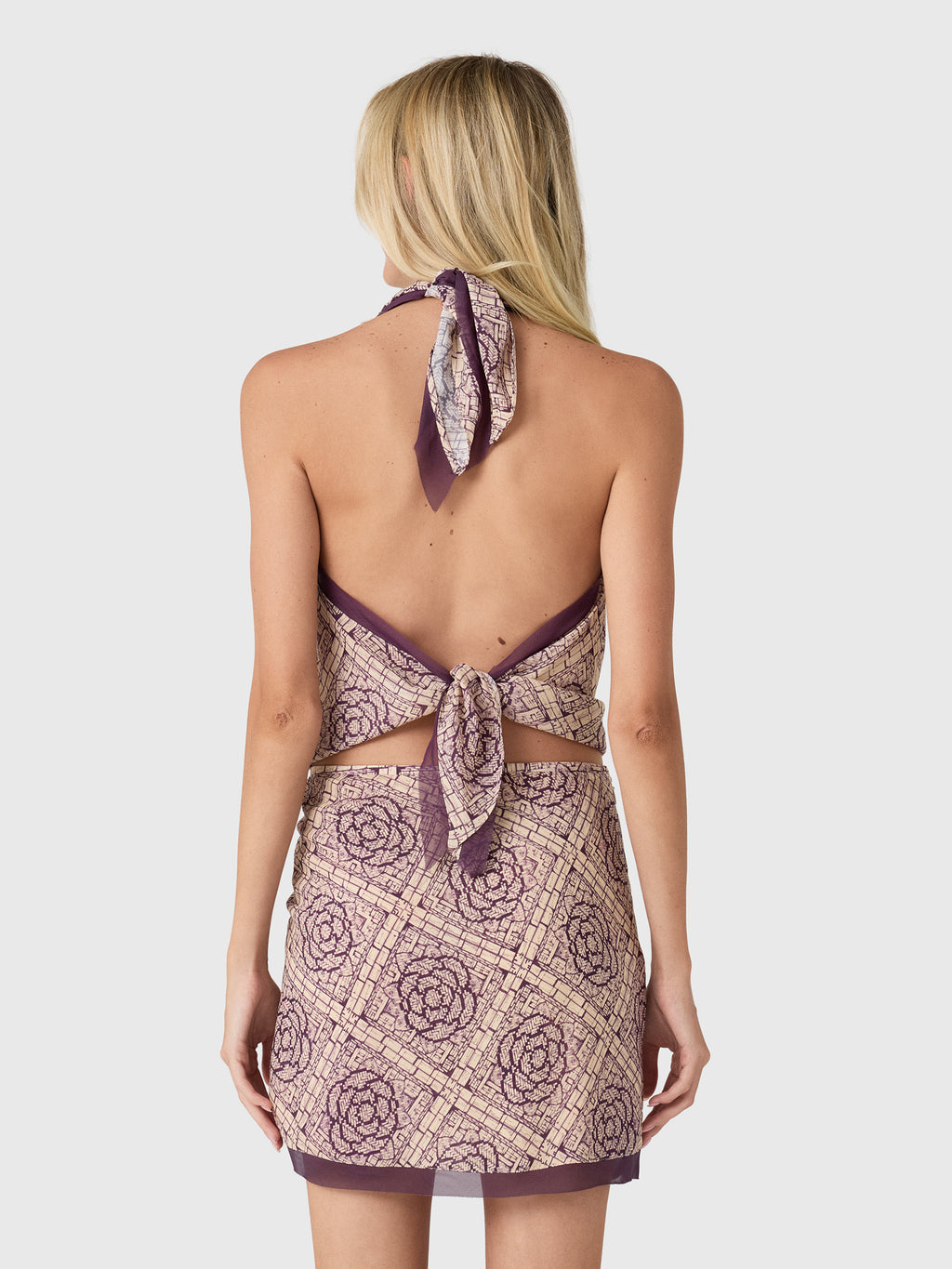 SIR. Women's Mireli Halter Tie Top - Saint Bernard