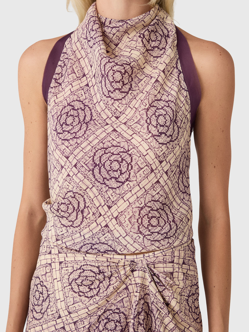 SIR. Women's Mireli Halter Tie Top - Saint Bernard