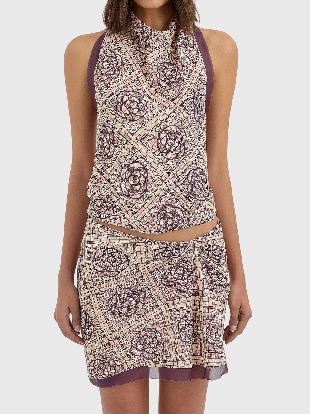SIR. Women's Mireli Halter Tie Top - Saint Bernard