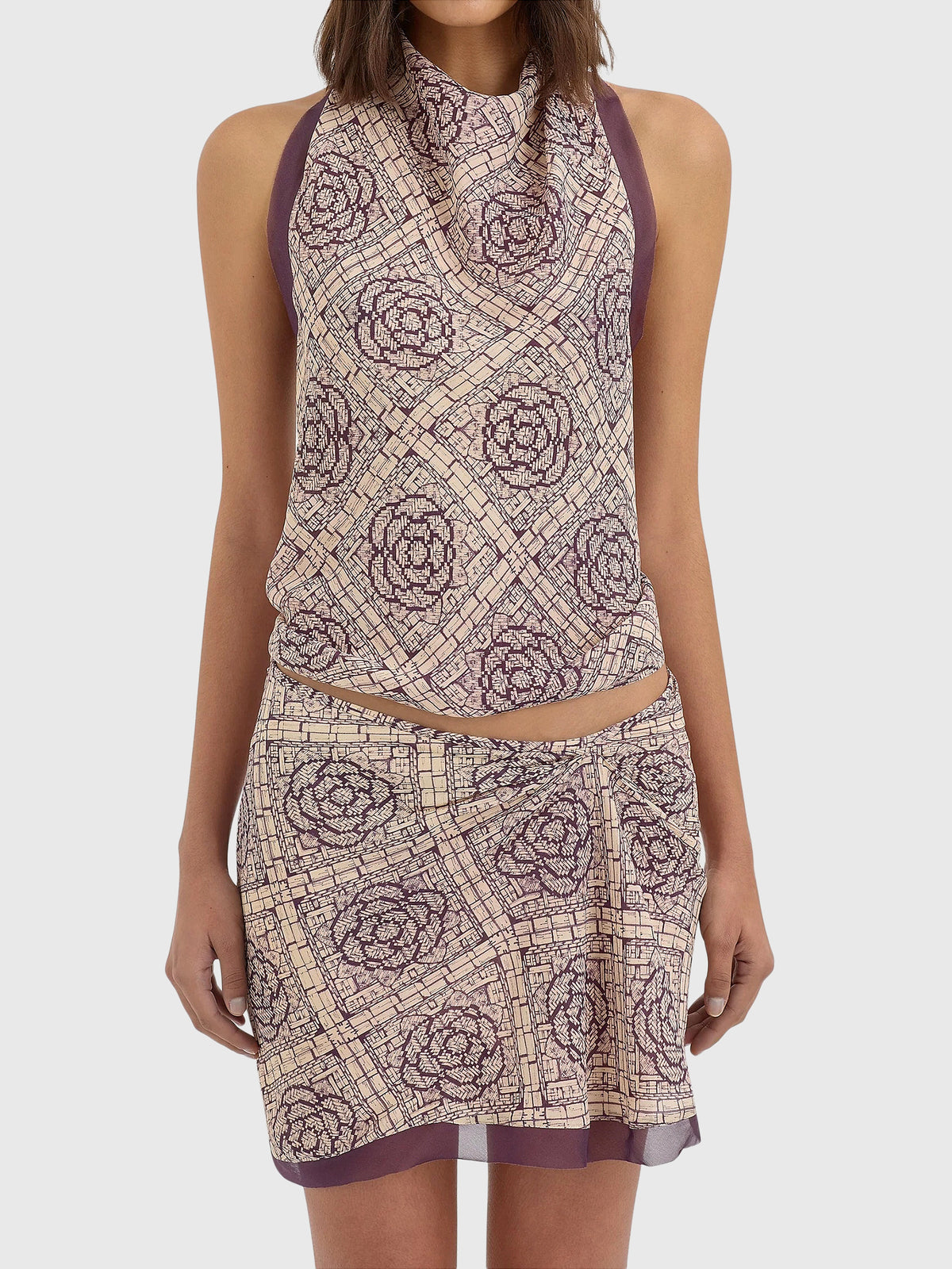 SIR. Women's Mireli Halter Tie Top - Saint Bernard