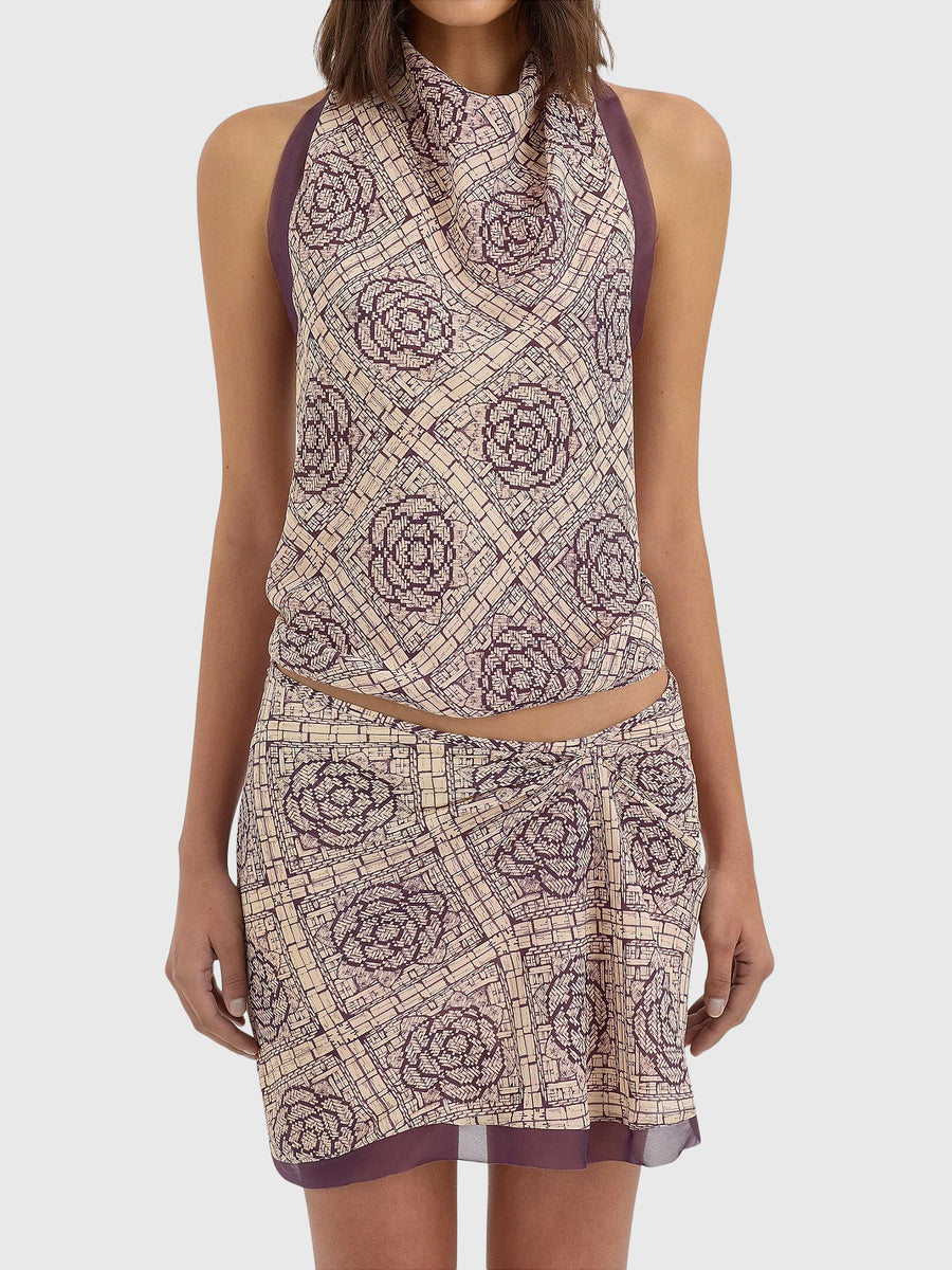 SIR. Women's Mireli Halter Tie Top - Saint Bernard