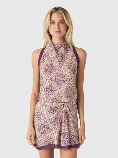 SIR. Women's Mireli Halter Tie Top - Saint Bernard