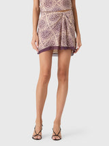 SIR. Women's Mireli Mini Skirt - Saint Bernard
