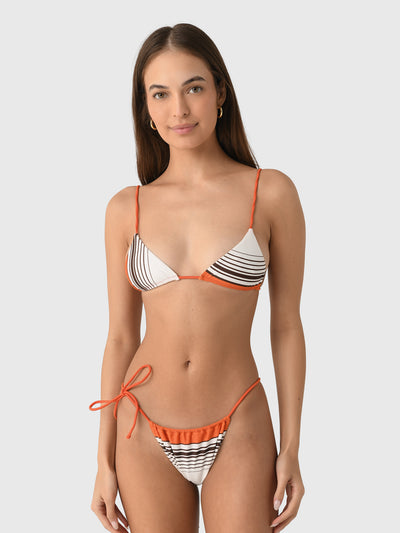 SIR. Women's Destino Micro Triangle Bikini Top - Saint Bernard