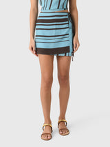 SIR. Women's Rioja Wrap Mini Skirt - Saint Bernard