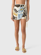 SIR. Women's Lola Mini Sarong - Saint Bernard