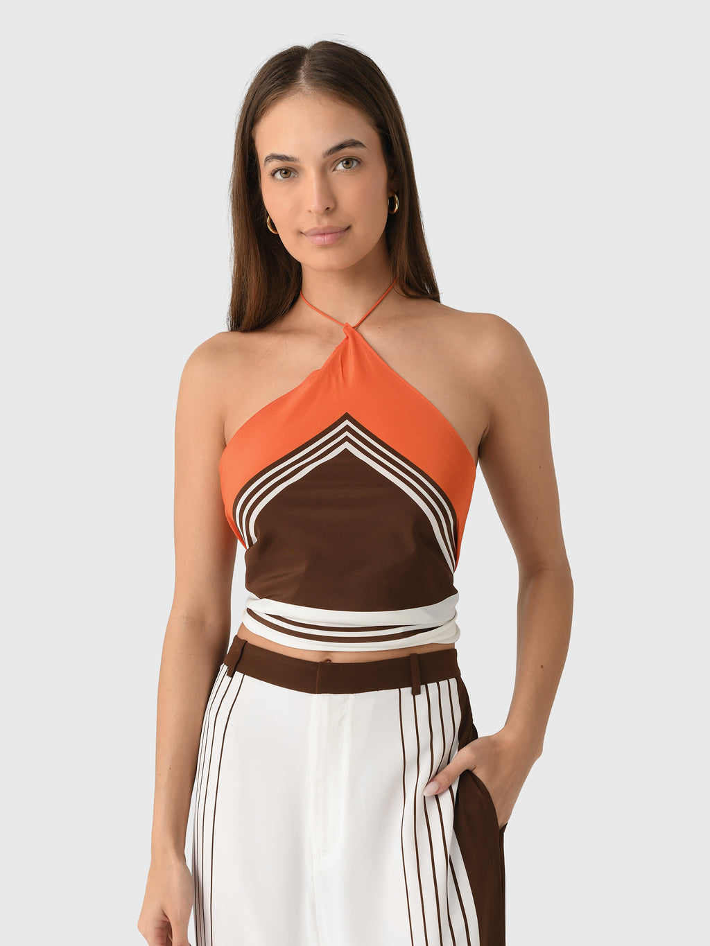 SIR. Women's Destino Scarf Top