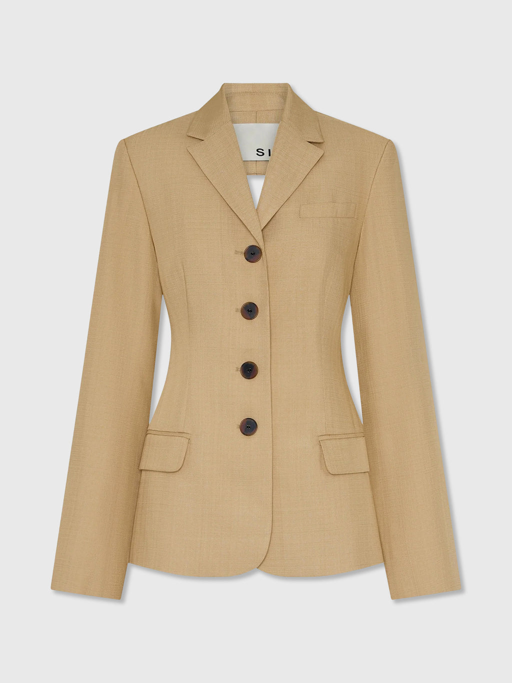 SIR. Women's Bronte Open Back Blazer - Saint Bernard