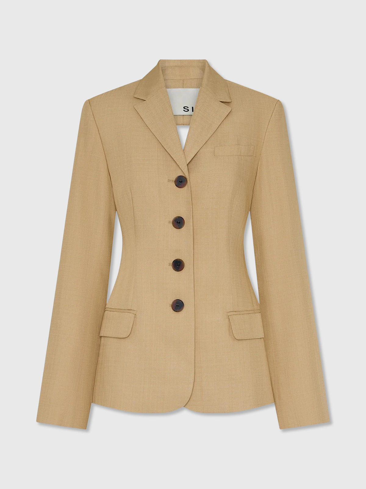 SIR. Women's Bronte Open Back Blazer - Saint Bernard