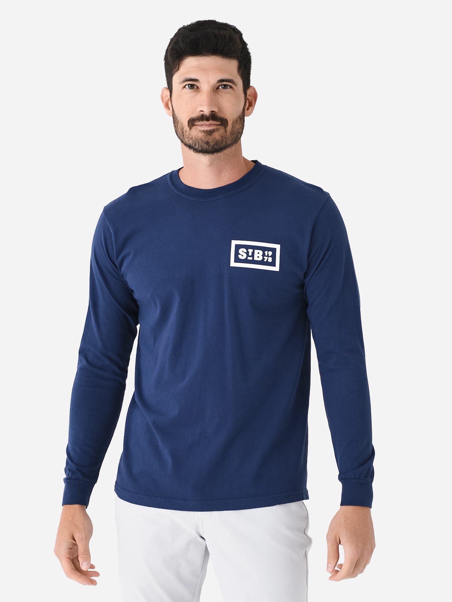 Saint Bernard Men's Ski Cross Long Sleeve Tee - Saint Bernard