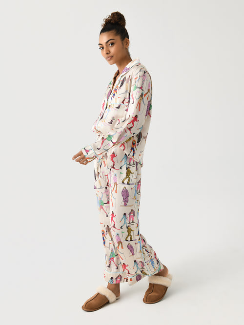 Karen Mabon Women's Skiers Pajama Set