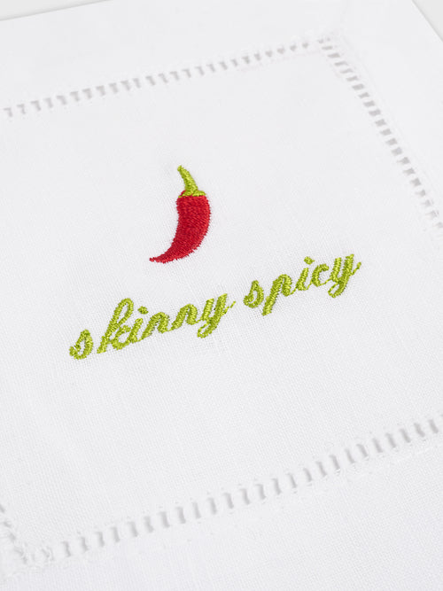 Abbode Skinny Spicy Cocktail Napkin Set