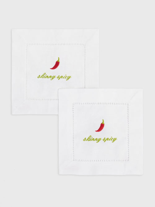 Abbode Skinny Spicy Cocktail Napkin Set