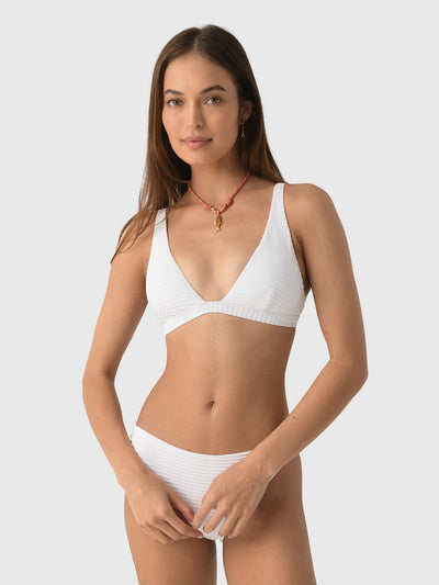 Sea Level Women's Spinnaker Longline Bralette Bikini Top - Saint Bernard