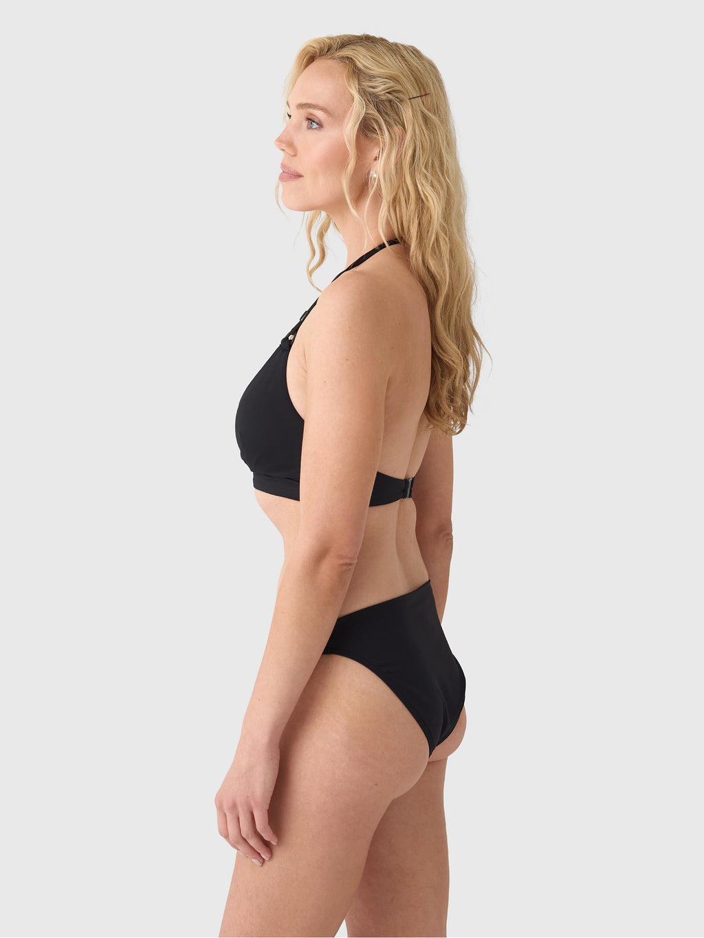Sea Level Women's Essentials Edit Longline Halter Bikini Top - Saint Bernard