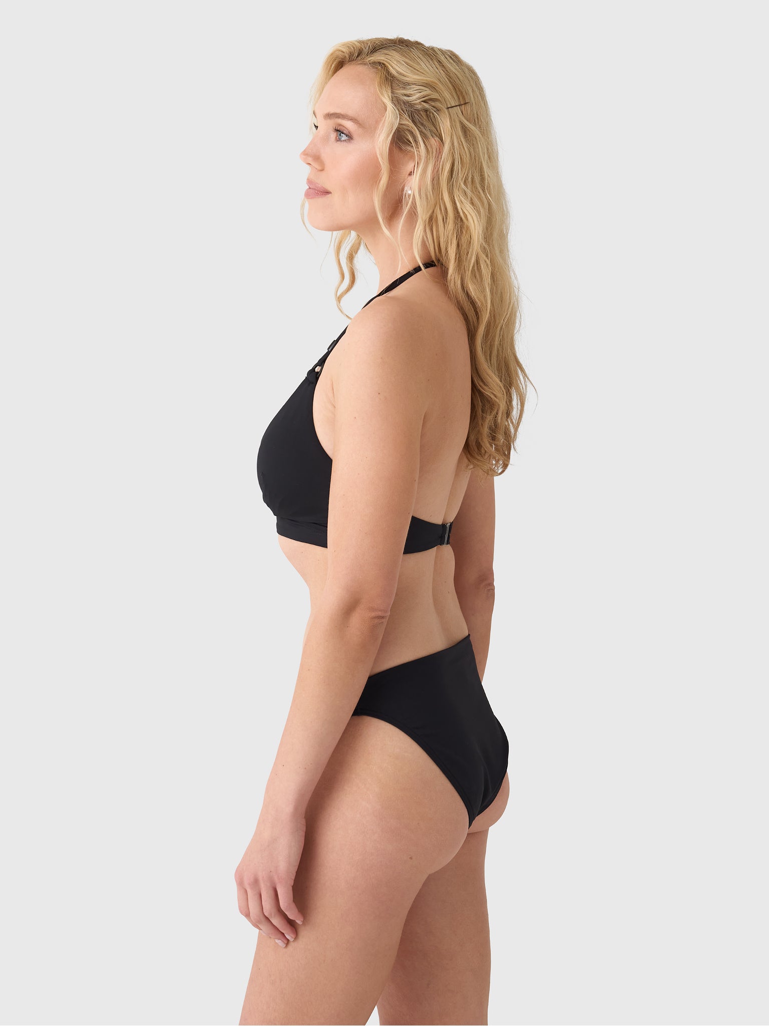 Sea Level Women's Essentials Edit Longline Halter Bikini Top - Saint Bernard