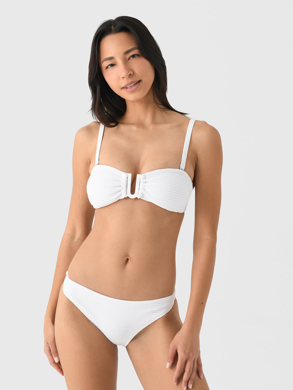 Sea Level Women's Spinnaker U-Bar Bandeau Bikini Top - Saint Bernard