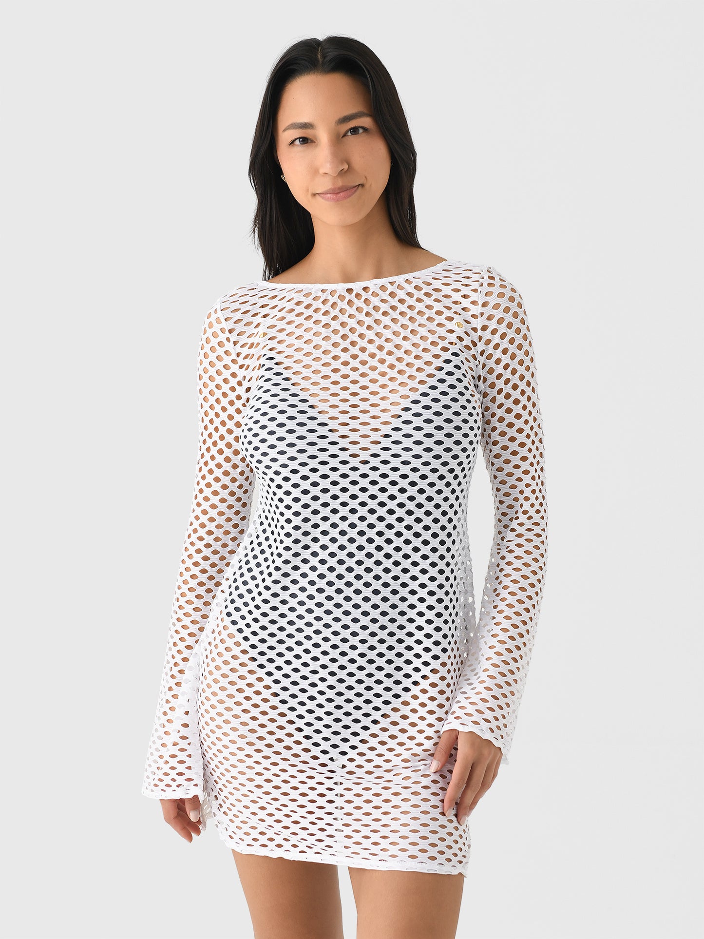 Sea Level Women's Castaway Mesh Cover-Up - Saint Bernard