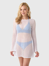 Sea Level Women's Castaway Mesh Cover-Up - Saint Bernard
