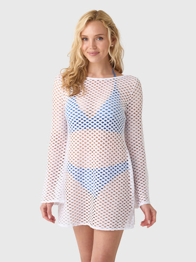Sea Level Women's Castaway Mesh Cover-Up - Saint Bernard