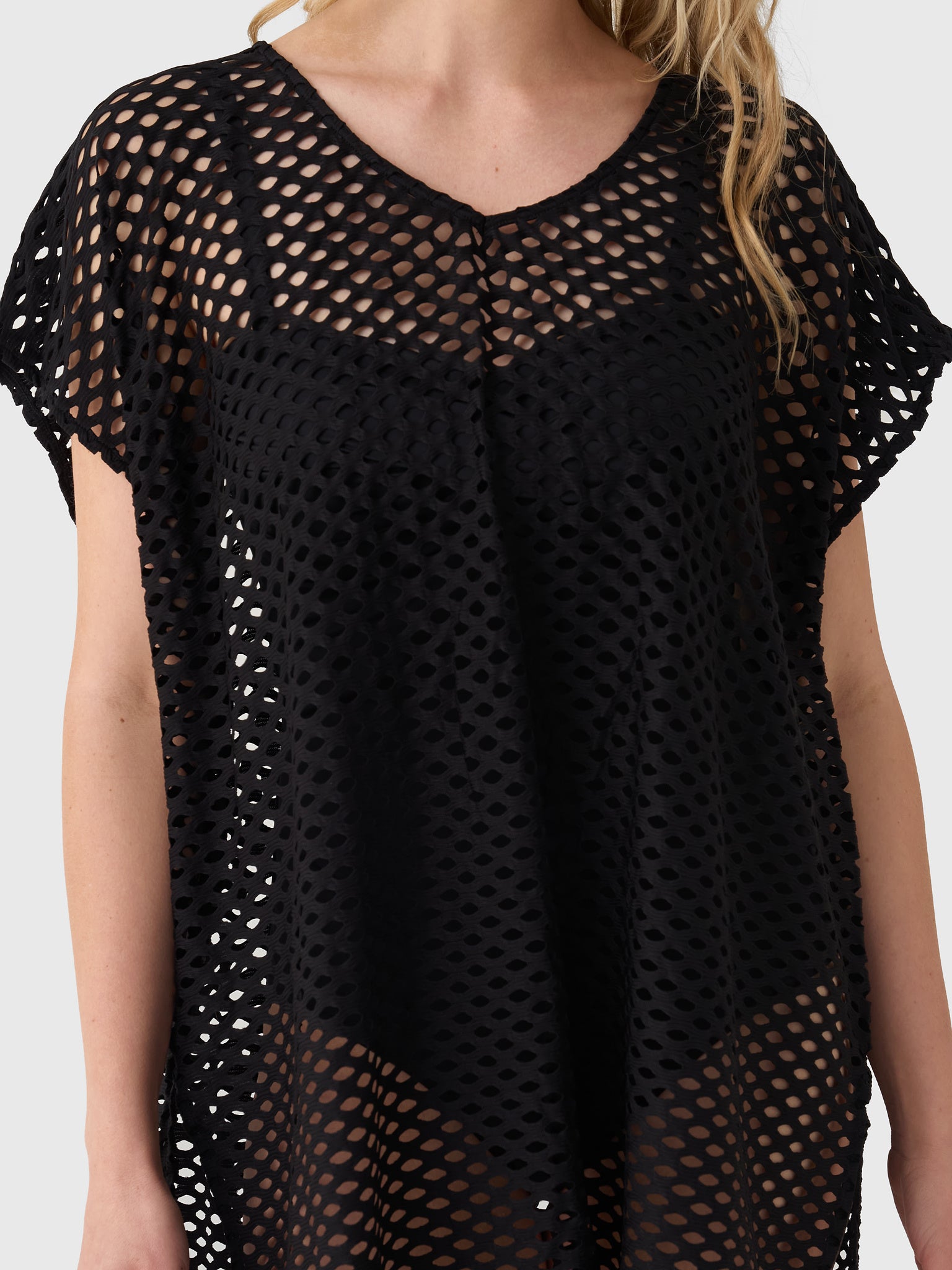 Sea Level Women's Castaway Mesh Kaftan - Saint Bernard