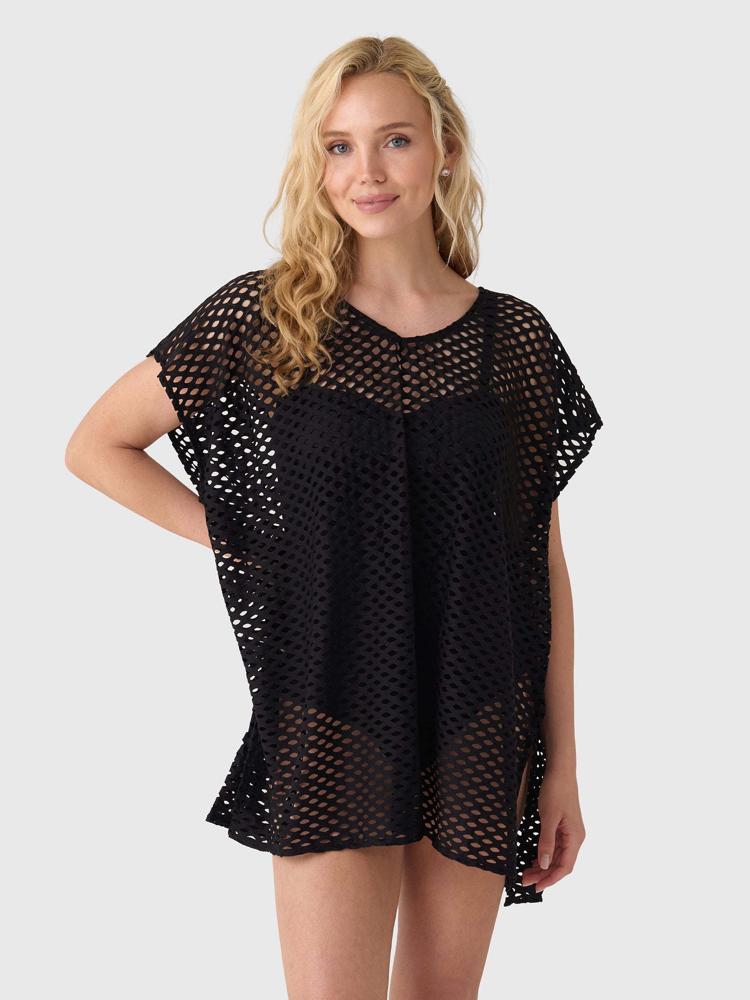 Sea Level Women's Castaway Mesh Kaftan - Saint Bernard